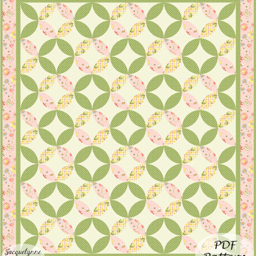 Amelia Quilt & Pillow Pattern - Digital - Jacquelynne Steves