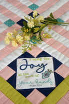 Joyful Spring Quilt Kit with Pre-Printed Panels - Jacquelynne Steves
