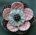 Scrappy Quilt-y Flower Pin Pattern - Digital - Jacquelynne Steves