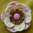 Scrappy Quilt-y Flower Pin Pattern - Digital - Jacquelynne Steves