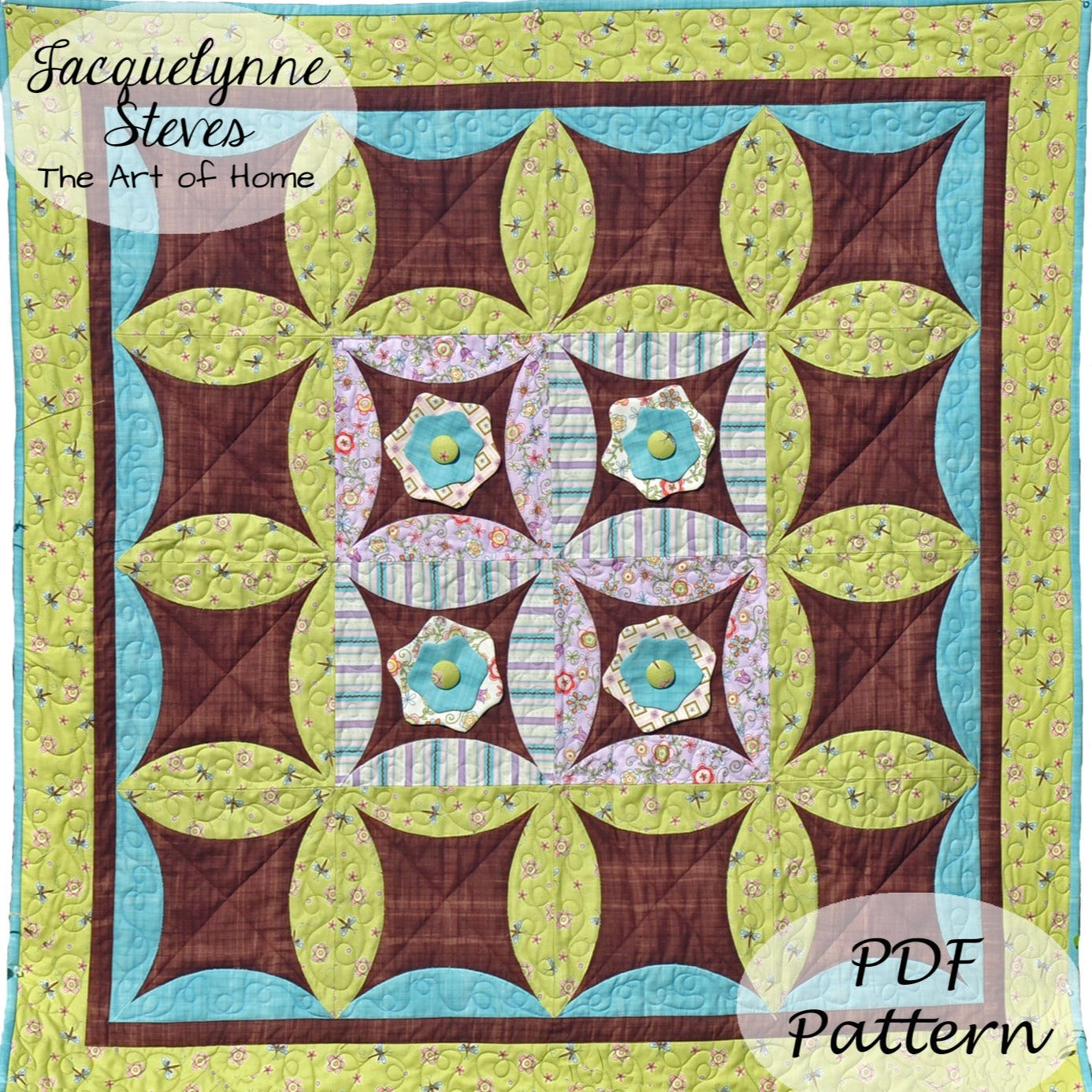 Mad About You Quilt Pattern - Digital - Jacquelynne Steves