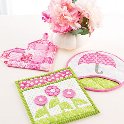 Pot Holders for All Seasons Book - Jacquelynne Steves