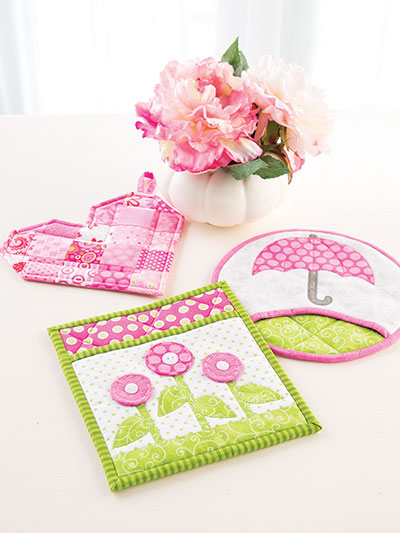 Pot Holders for All Seasons Book - Jacquelynne Steves