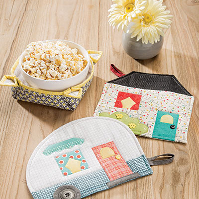 Pot Holders for All Seasons Book - Jacquelynne Steves