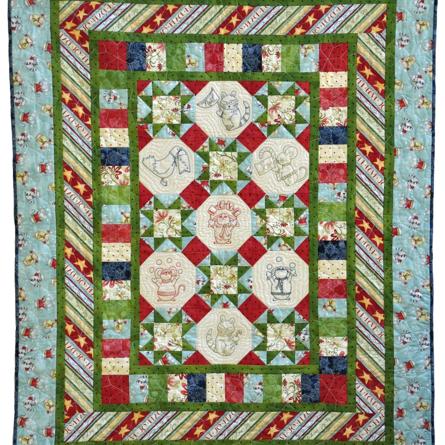 Holiday Quilt Pattern Bundle - Digital - Jacquelynne Steves