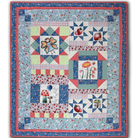 Secret Fairy Garden Fabric Kit with Pre-Printed Panels - Jacquelynne Steves