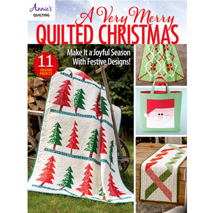 A Very Merry Quilted Christmas Book - The Art of Home - Jacquelynne Steves