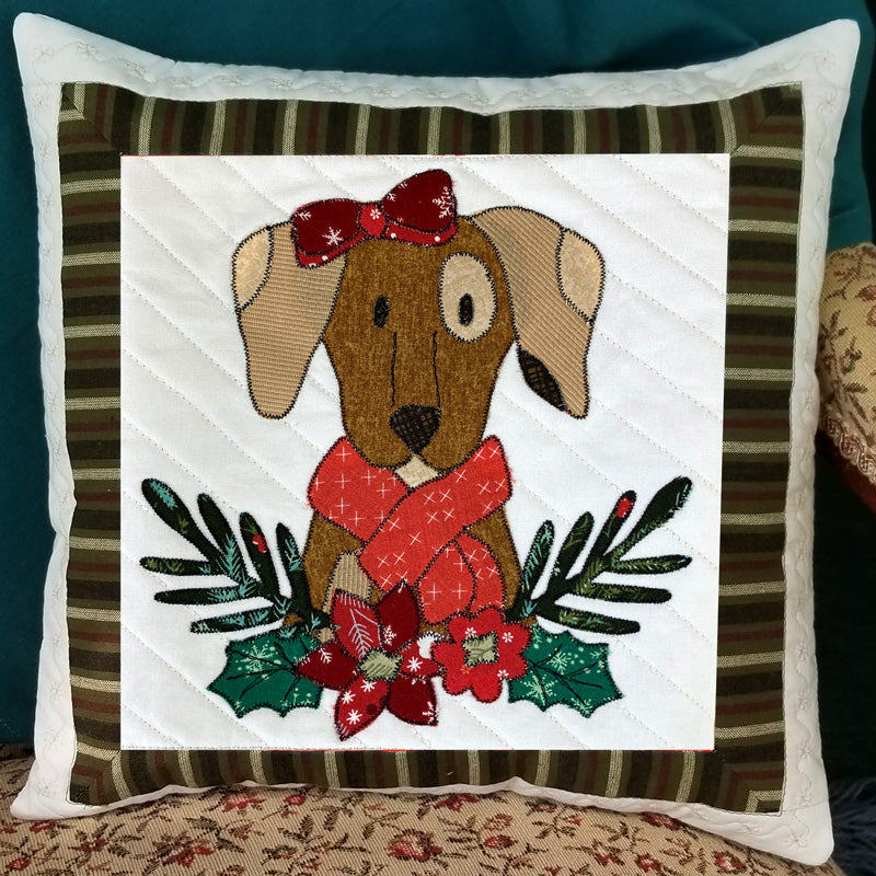 Deck the Paws – bonus pillow – The Art of Home Club