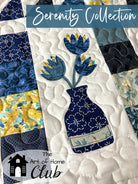 Serenity – blue tulip – The Art of Home Club