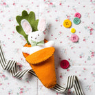 Bunny in a Carrot Bed Felt Kit - The Art of Home - Jacquelynne Steves