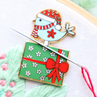 Christmas Birdie Magnetic Needle Minder - Jacquelynne Steves