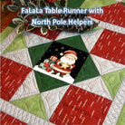 FaLaLa Holiday Table Runner - Digital Pattern - The Art of Home - Jacquelynne Steves