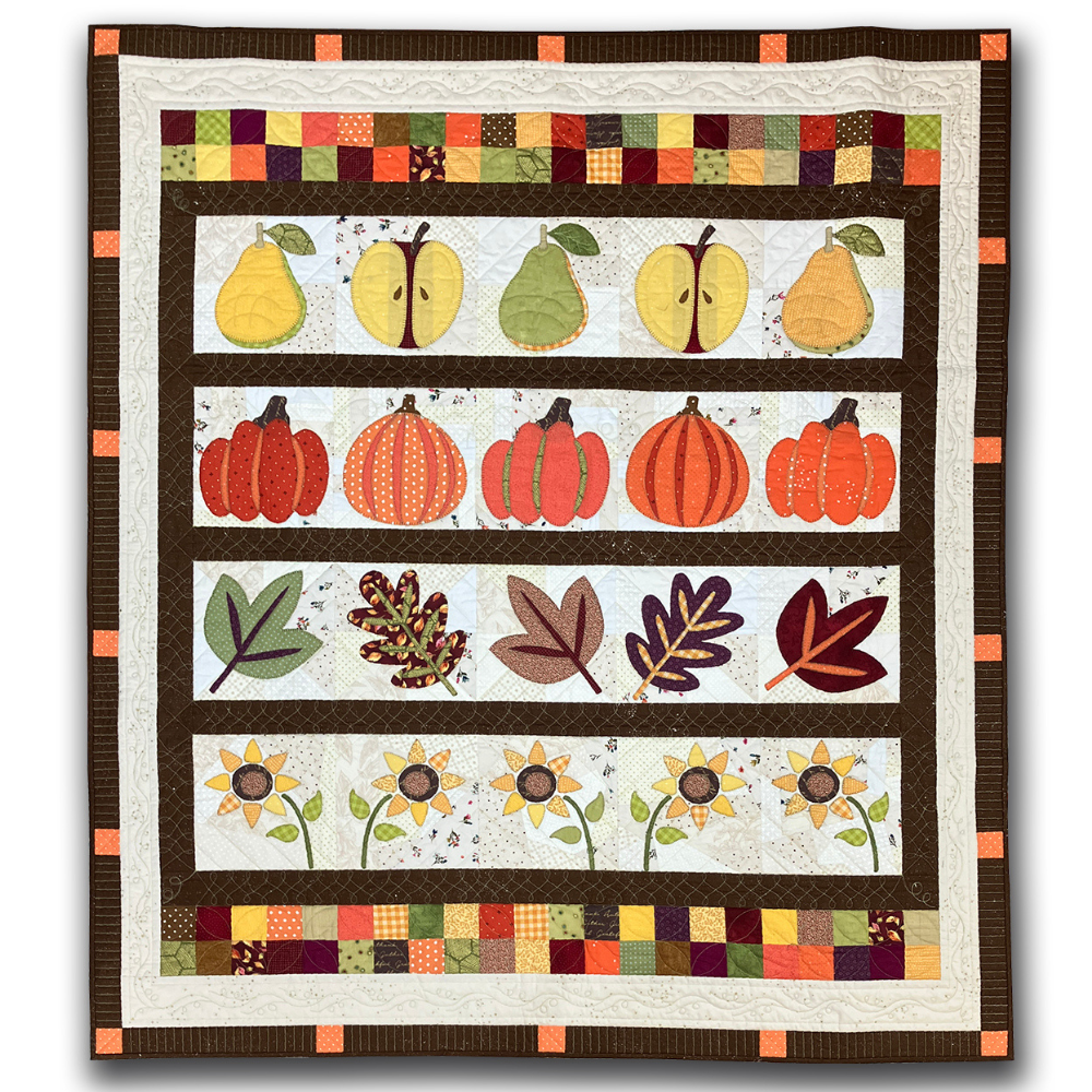 Forever Fall – full quilt – The Art of Home Club
