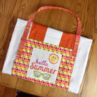 Hello Summer – towel tote bag – The Art of Home Club