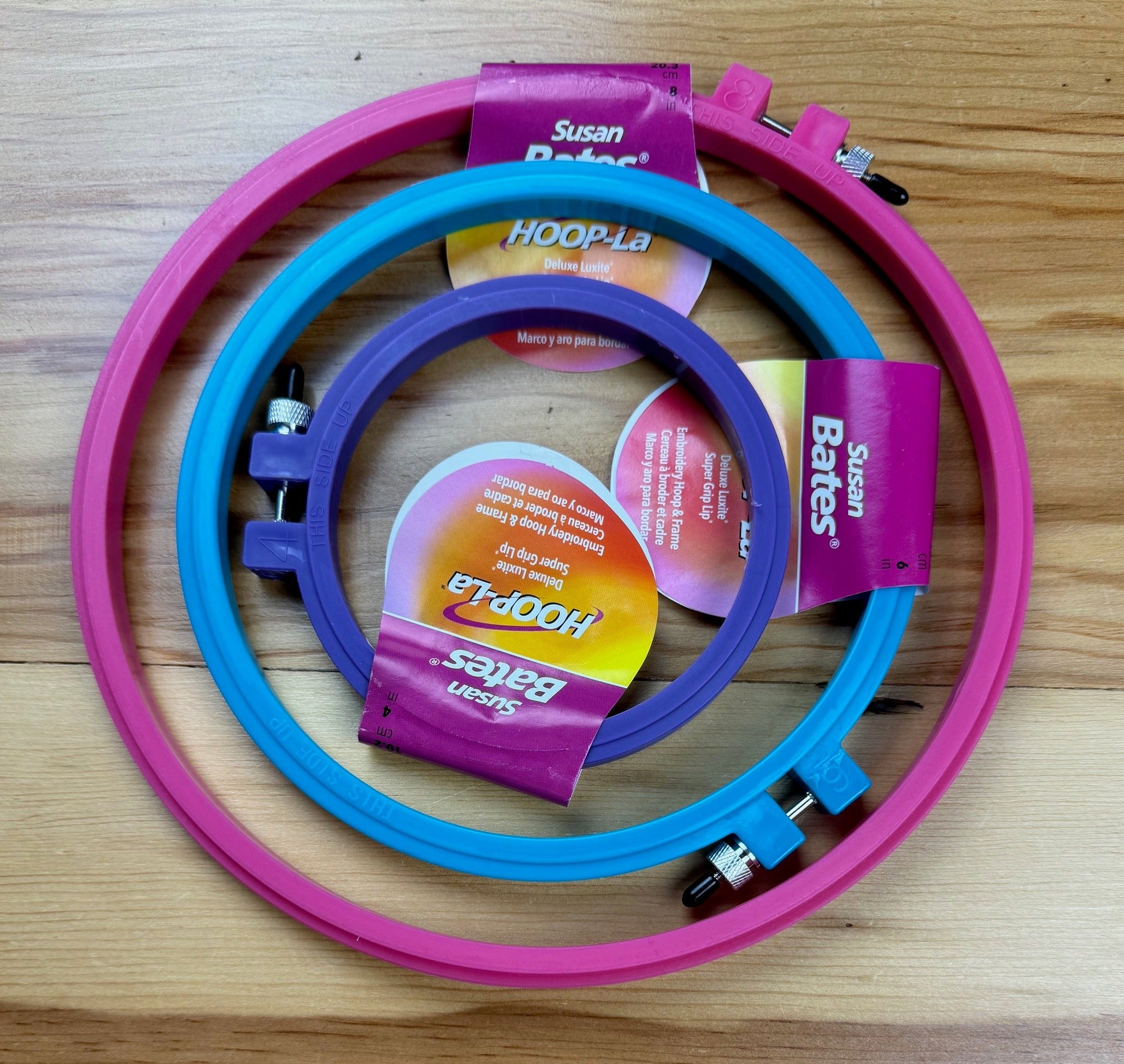 Embroidery Hoops - 3 sizes to choose from - Jacquelynne Steves