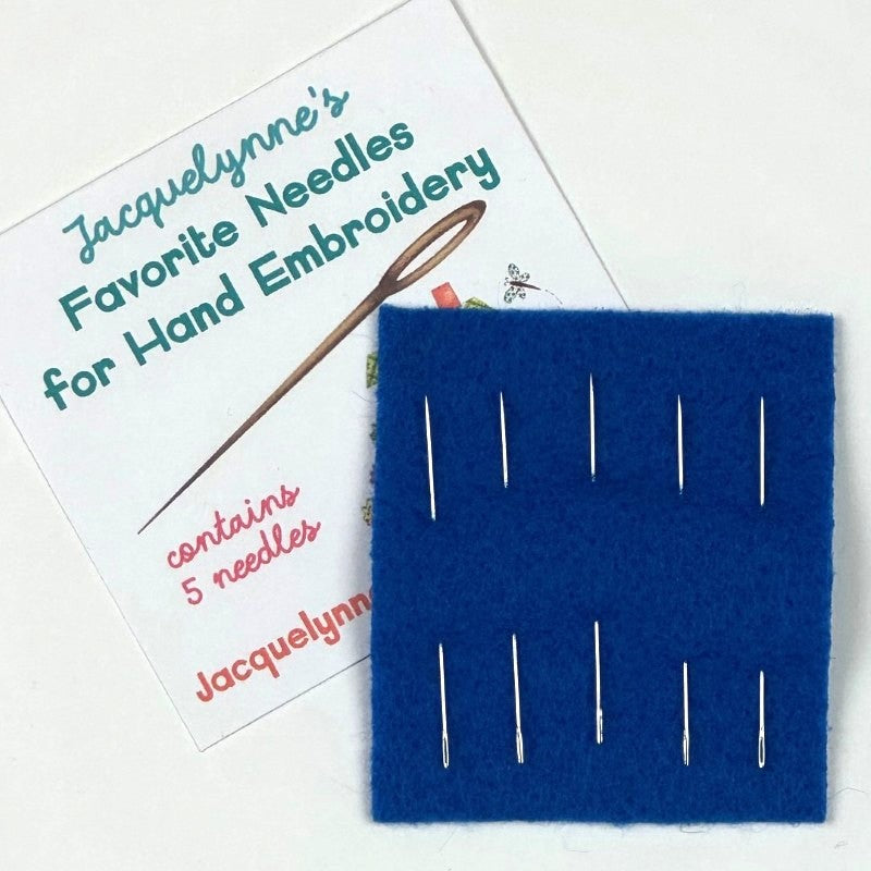 Jacquelynne's Favorite Hand Embroidery Needles - The Art of Home - Jacquelynne Steves