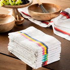 Striped Cotton Tea Towels for Embroidery - The Art of Home - Jacquelynne Steves