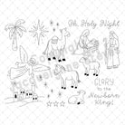 Nativity designs copyrighted 
