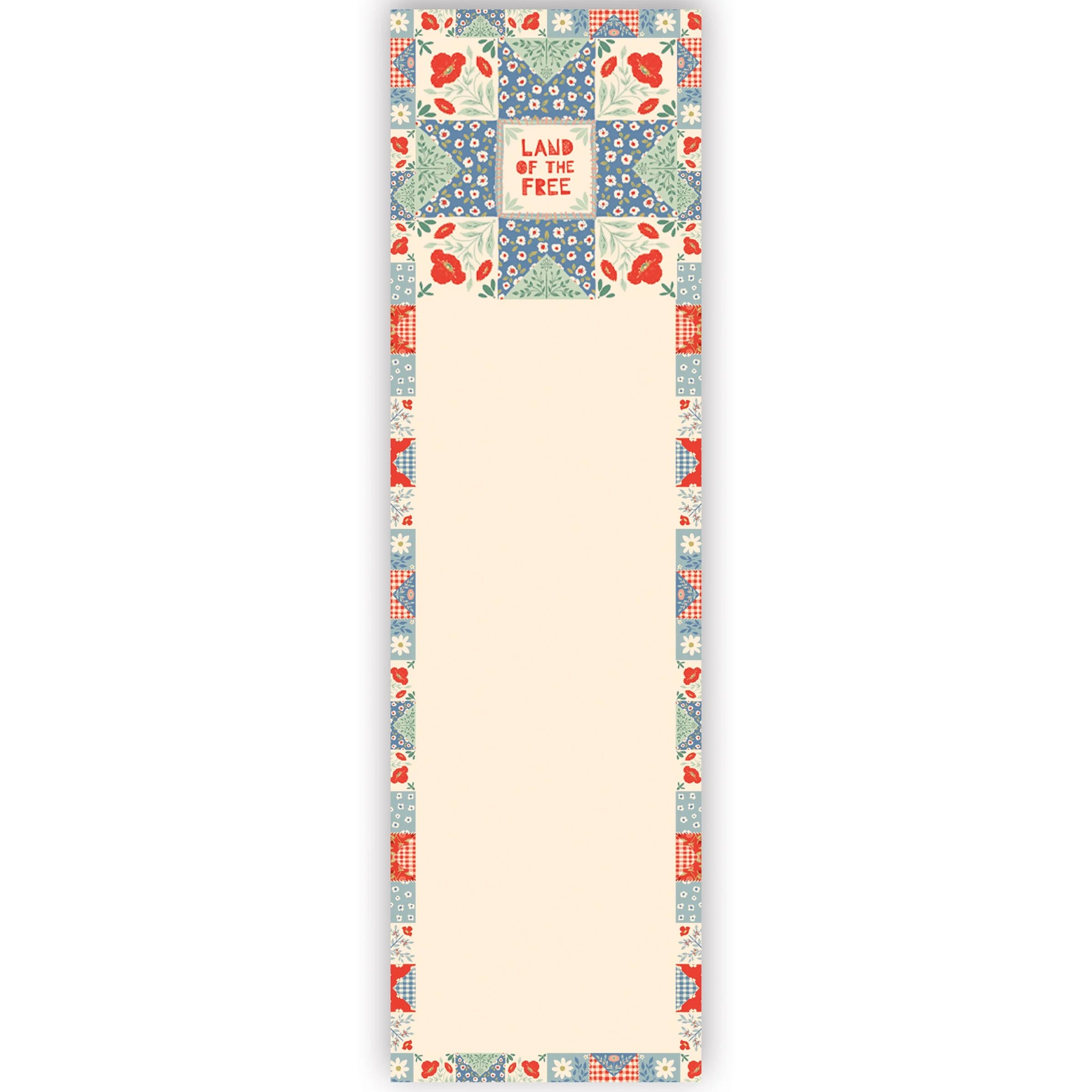 Quilt Block Note Pad - The Art of Home - Jacquelynne Steves