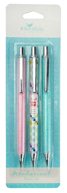 Quilt Lovers Mechanical Pencils, Set of 3 - The Art of Home - Jacquelynne Steves