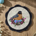 Robin on Nest Candle Mat Kit - The Art of Home - Jacquelynne Steves