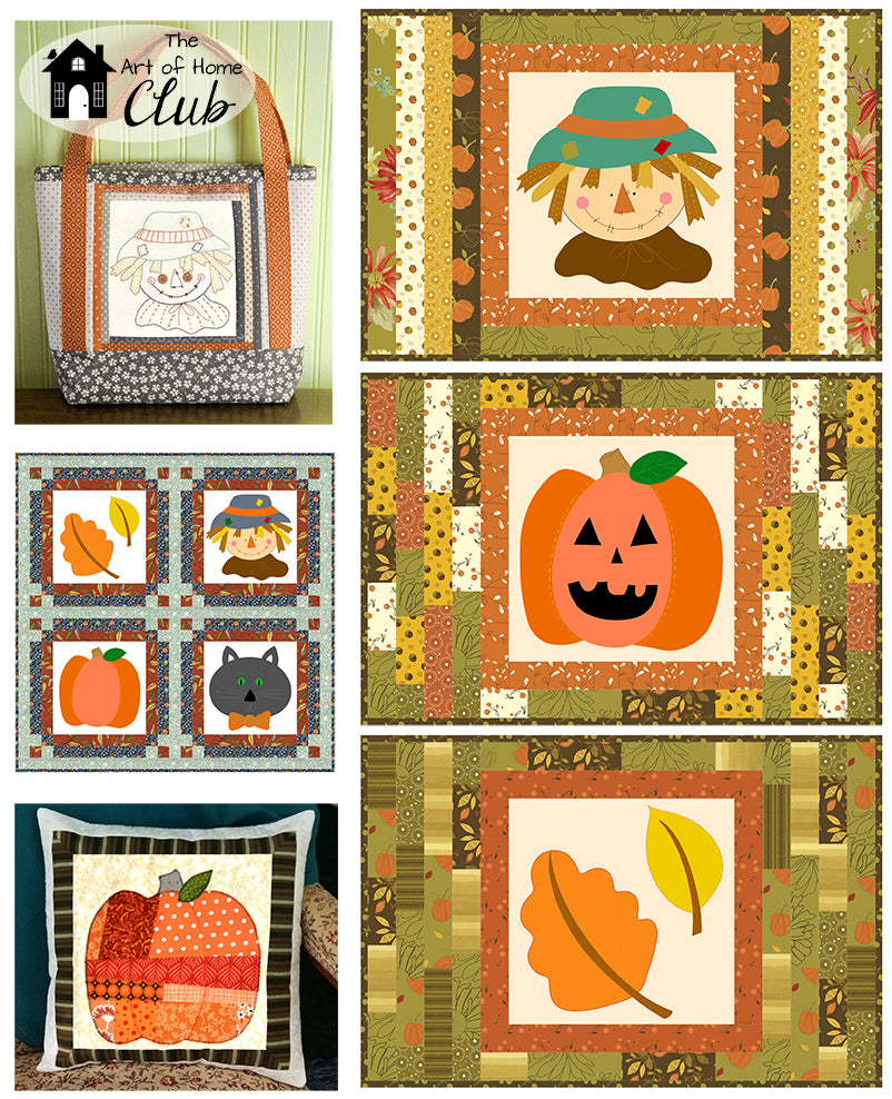 Scrappy Fall – project ideas – The Art of Home Club