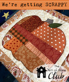 Scrappy Fall – pumpkin – The Art of Home Club