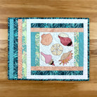 Seashells and Sea Glass placemat - The Art of Home Club