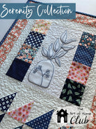 Serenity – wall hanging – The Art of Home Club