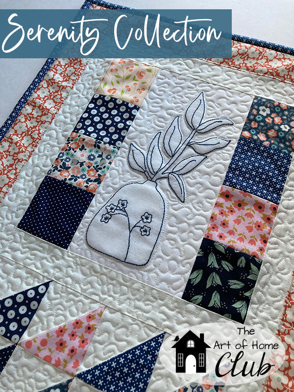 Serenity – wall hanging – The Art of Home Club