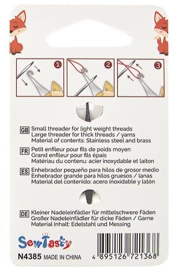 Smart Fox Dual Needle Threader - The Art of Home - Jacquelynne Steves