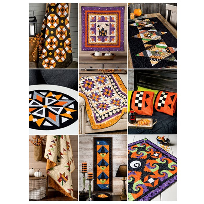 Spooktacular Halloween Quilting Book - Jacquelynne Steves