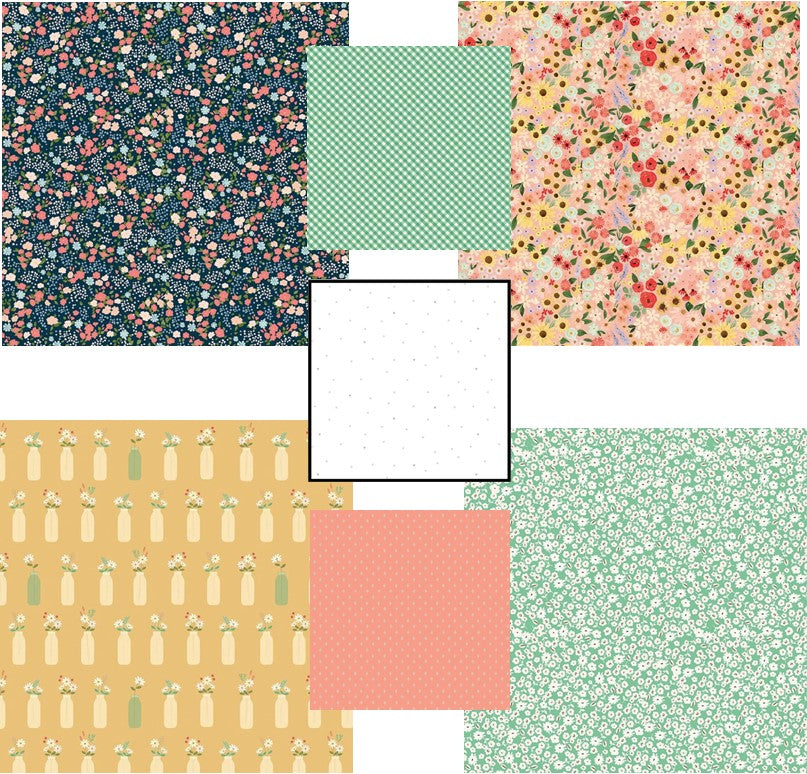 Spring in Paris Fabrics By the Half Yard - The Art of Home - Jacquelynne Steves