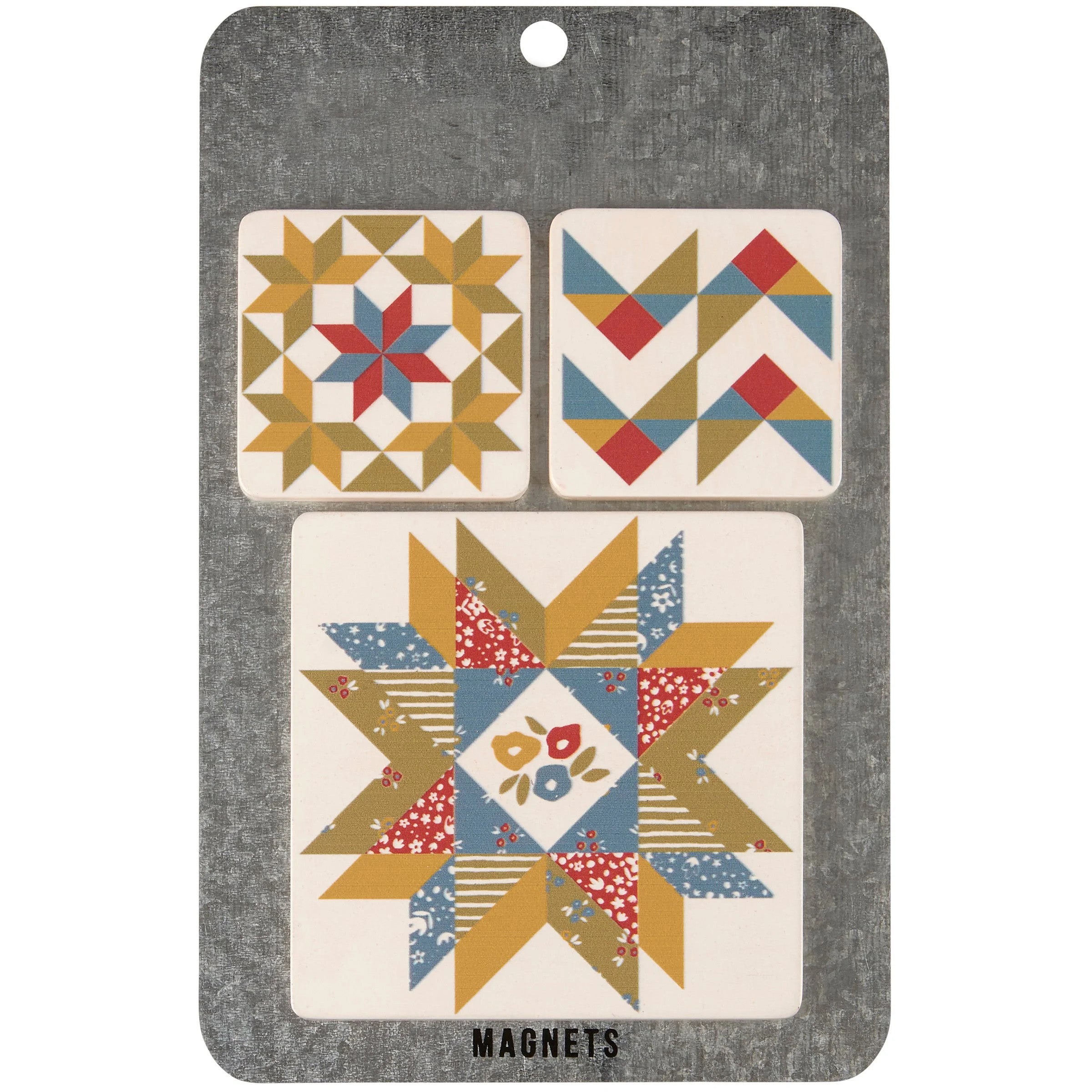Quilt Star Magnet Set - The Art of Home - Jacquelynne Steves