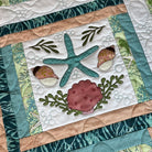 Starfish applique design - Seashells and Sea Glass Collection