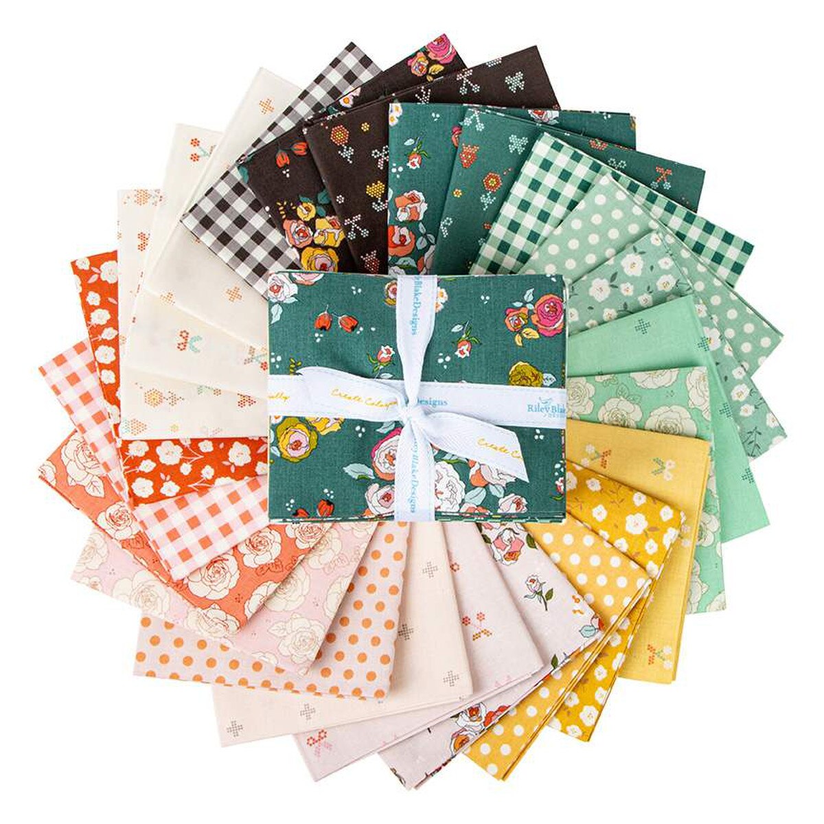 Riley Blake Fat Quarter Bundle - Sunset Ridge Collection | Coordinated ...