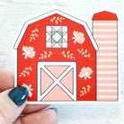 Sweet Acres Barn Sticker - The Art of Home - Jacquelynne Steves