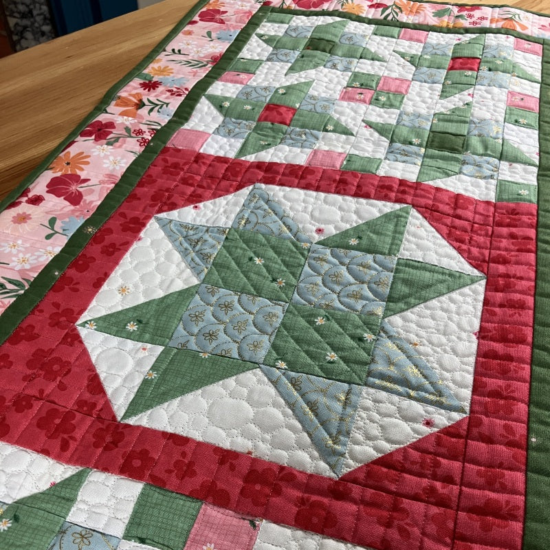 Sweet Sparkler Table Runner Kit - The Art of Home - Jacquelynne Steves