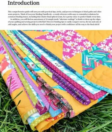 Ultimate Binding and Edge-Finishing Guide for Quilting and Sewing Book - The Art of Home - Jacquelynne Steves