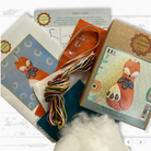 Folk Fox Felt Ornament Kit - The Art of Home - Jacquelynne Steves