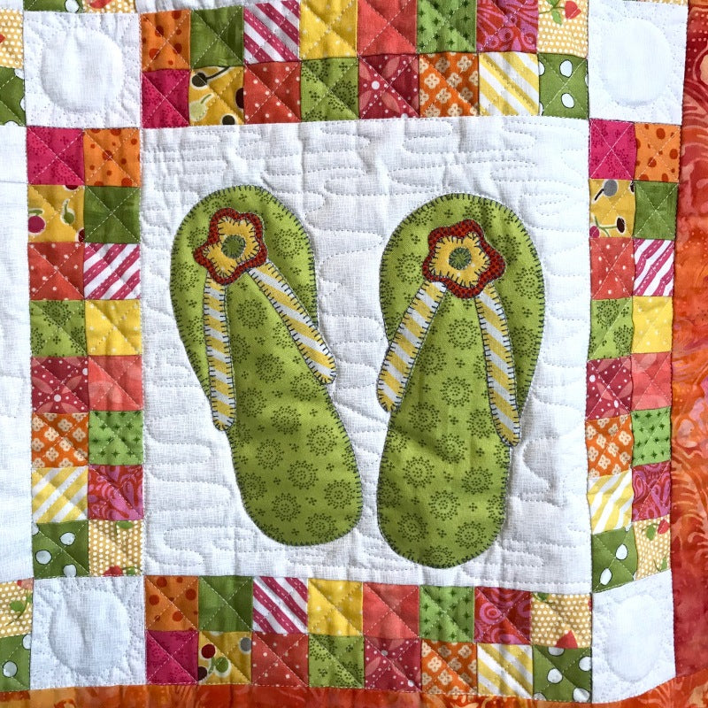 Hello Summer – flip flops design – The Art of Home Club