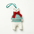 Polar Bear Felt Ornament Kit - Jacquelynne Steves
