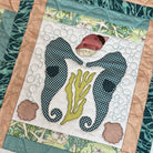 Seahorse applique design - Seashells and Sea Glass Collection