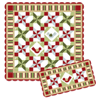 Winter Nest Quilt and Table Runner Pattern - Digital - Jacquelynne Steves