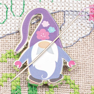 Budding Gnome Magnetic Needle Minder (doubles as a pin!) - Jacquelynne Steves