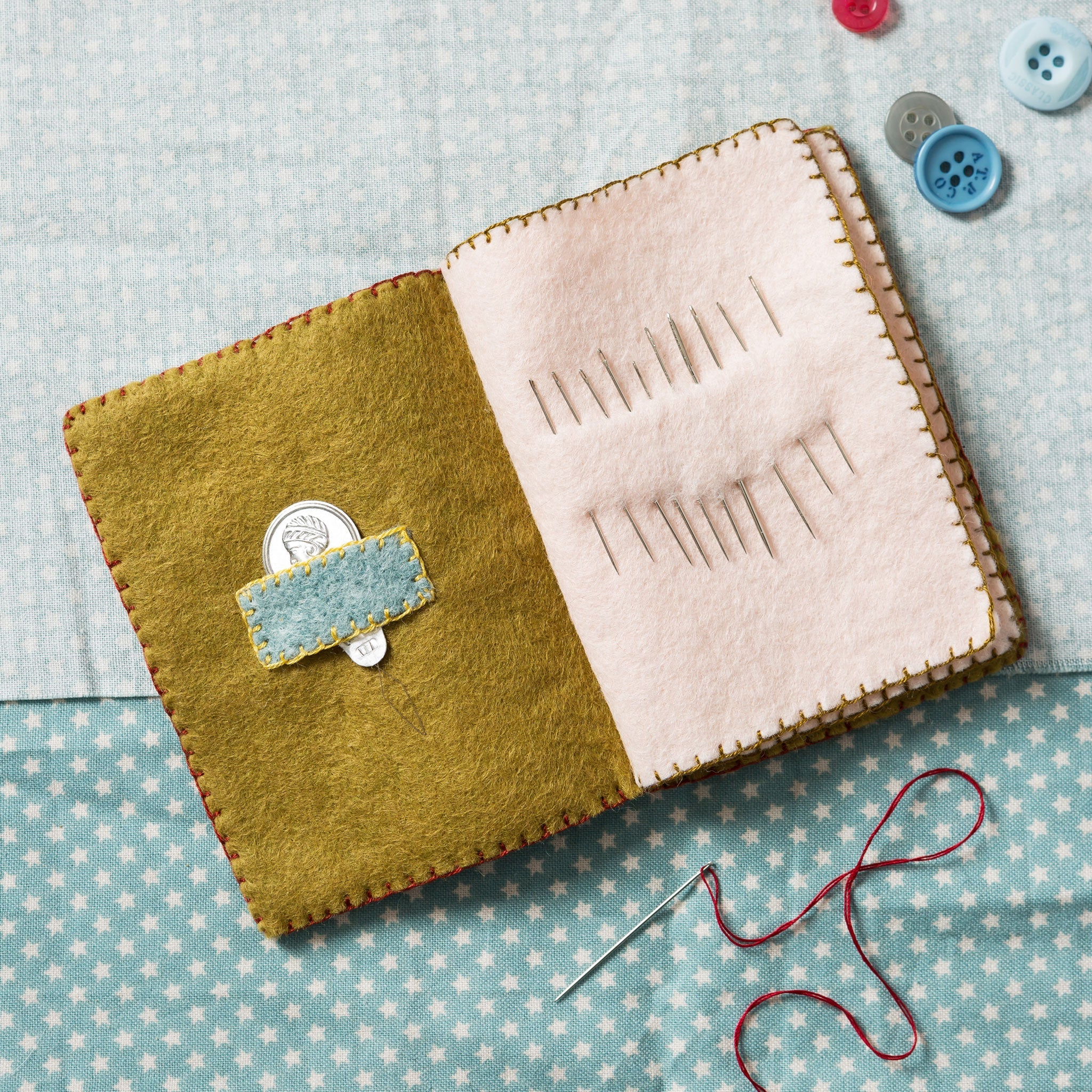 Felt Needle Case Kit - Jacquelynne Steves
