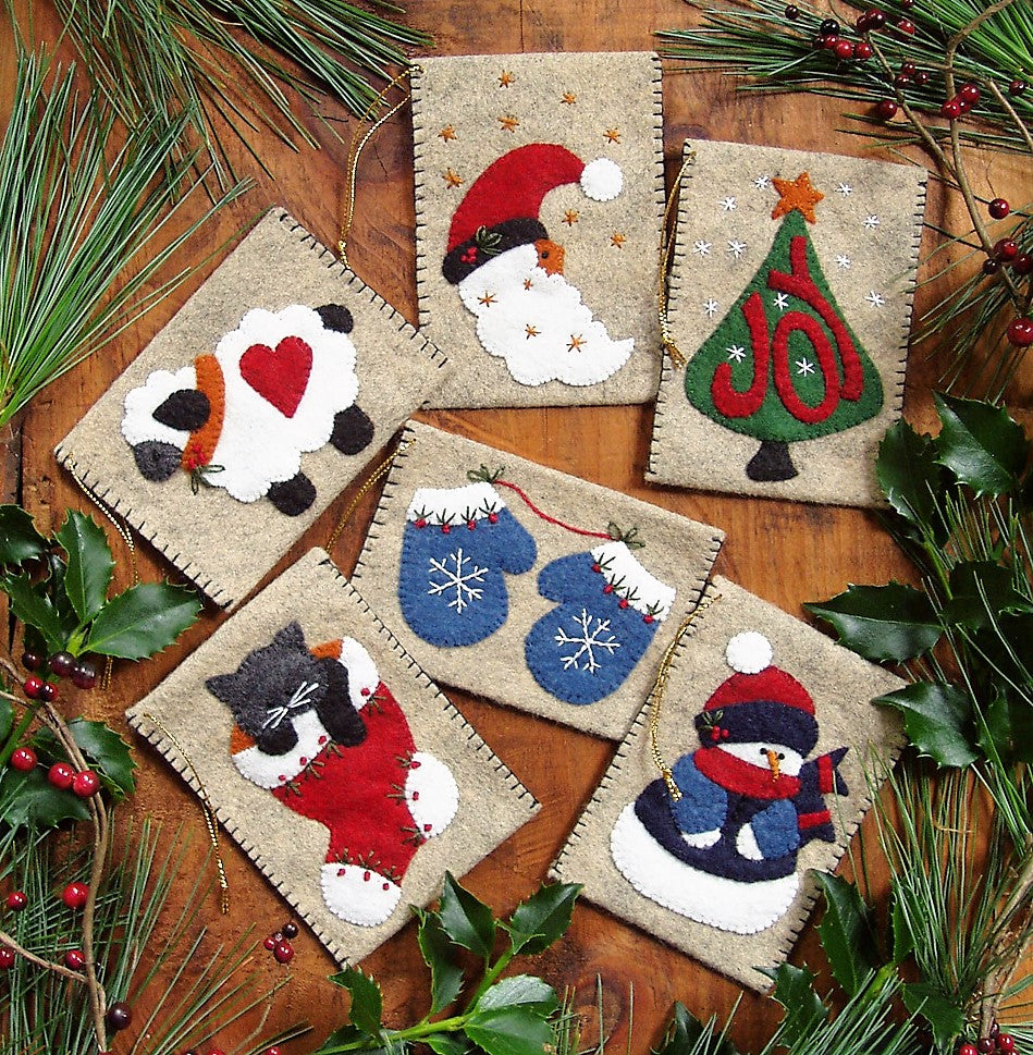 Christmas Gift Bags / Ornaments Kit - Jacquelynne Steves