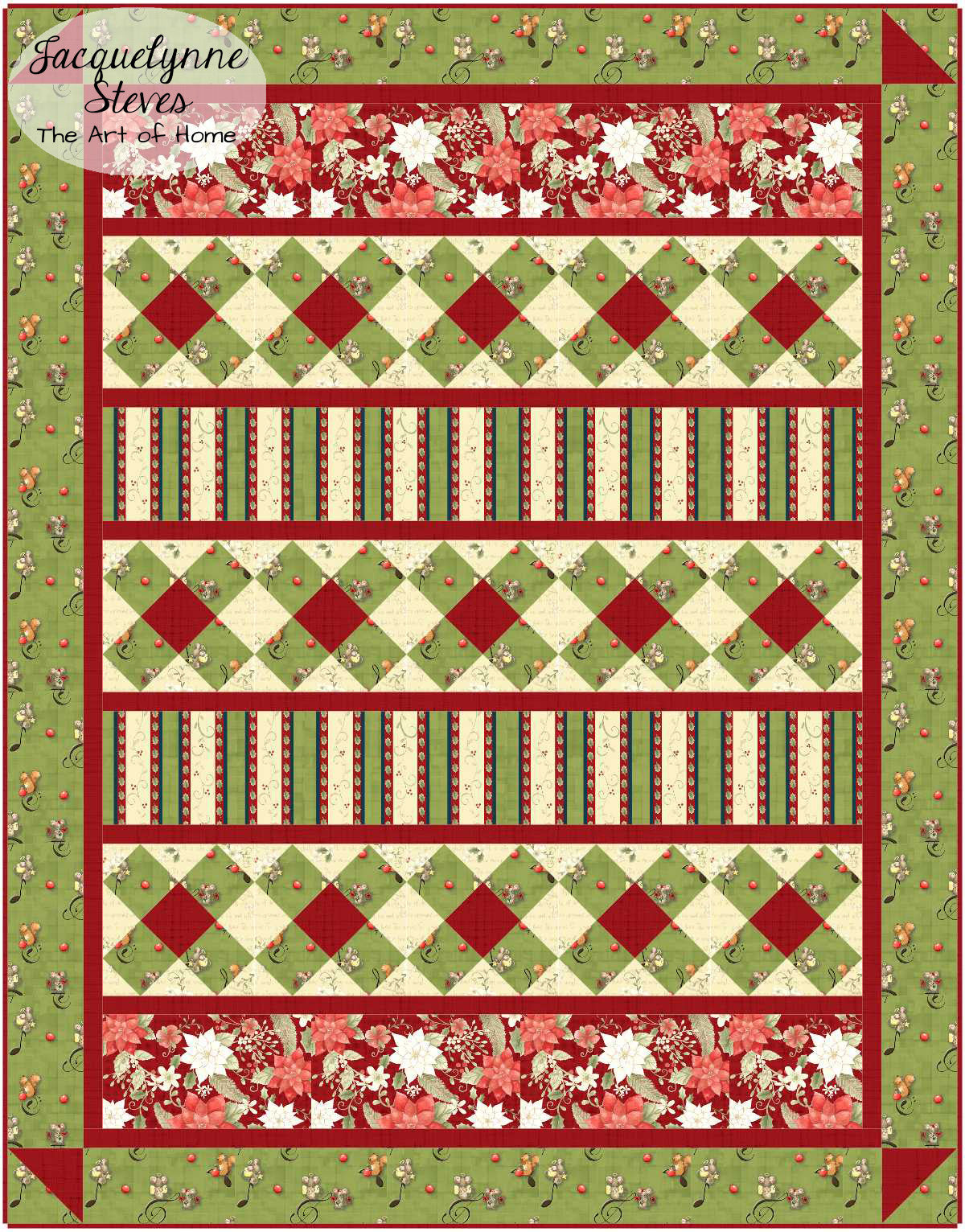 Oh Holy Night Quilt Pattern - Digital - Jacquelynne Steves