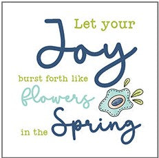 Joyful Spring Fabric Panels - Jacquelynne Steves