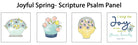 Joyful Spring Quilt Kit with Pre-Printed Panels - Jacquelynne Steves